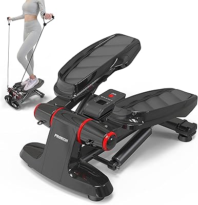 Prorun Stepper for the exercise, mini machine step by step with monitor, Step exercise machine with resistance bands for home training, steper twist up down for full coach of the body of arms and legs.. DIAYTAR NIGERIA delivers on every promise with our affordable prices and nationwide delivery service.