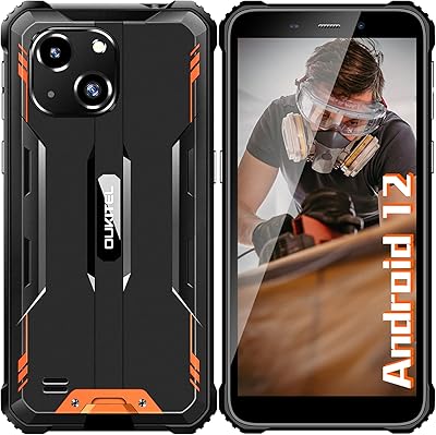Robust smartphone, Oukitel WP20 [2022] 5.93 \ "Mobile phones without sim, 6300mAh battery, 4 GB + 32 GB, 20MP camera, 4G double SIM Android 12, waterproof IP68/69K waterproof telephone, Face ID/OTG/GPS - Orange - Orange - Orange - Orange.. DIAYTAR NIGERIA brings the market to your screen with thousands of affordable products delivered to your door.