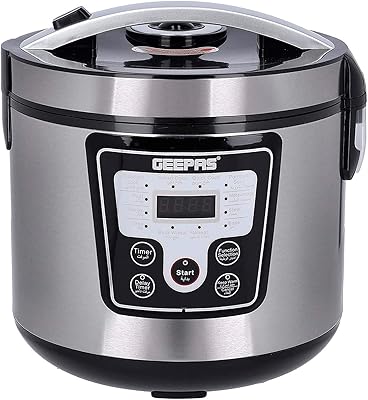 Geepas 12 in 1,700 WATTS Electric Builder Digital steam cooker.. DIAYTAR NIGERIA delivers more than products - we deliver affordable shopping satisfaction nationwide.