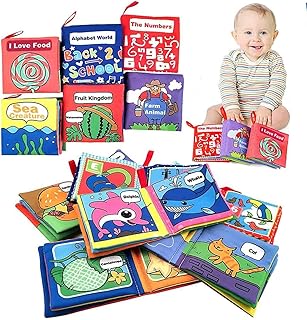 Fabric books for baby, Book in soft fabric Beon Baby, washable fabric, swing rattle with nurses for babies and toddlers, interactive gift suit for toddlers.. DIAYTAR NIGERIA makes quality accessible with low prices and reliable 5-8 day nationwide delivery.