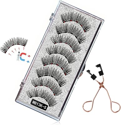 False magnetic eyelashes, double magnetic eyelashes, no eyeliner or necessary glue, natural eyelashes 3D effect, false eyelashes with tweezers (pack of 2 pairs).. DIAYTAR NIGERIA: Your affordable shopping destination with thousands of products delivered in days.
