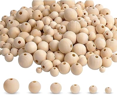 Natural wood pearls 500 pieces of non -finished pearls for craftsmanship use crowns.. Discover why millions choose DIAYTAR for affordable online shopping with delivery in just 5-8 days.