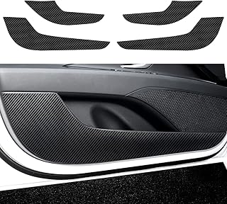 Kesinlo 4-piece car protective carrier, carbon fiber carbon leather car holder compatible with Hyundai Elantra 2021-2023.. DIAYTAR NIGERIA brings the market to your fingertips with affordable prices and swift delivery services.