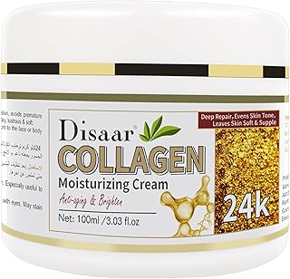 Anti-aging and anti-wrinkle cream with collagen Disaar Beauty hydrates the skin 100 ml/3.03 FL OZ (24-carat gold).. Whether you're in Lagos, Abuja, or anywhere in between, DIAYTAR Nigeria ensures your online shopping experience is smooth, affordable, and fast.