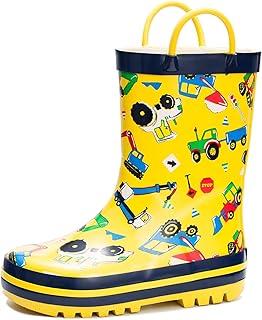 Adamumu rain boots for all-small waterproof rubber boots for children with handles to put on light cartoon boots for boys and girls.. Why waste time in traffic when you can shop online at DIAYTAR Nigeria? Enjoy convenience, unbeatable prices, and prompt delivery anywhere in Nigeria.