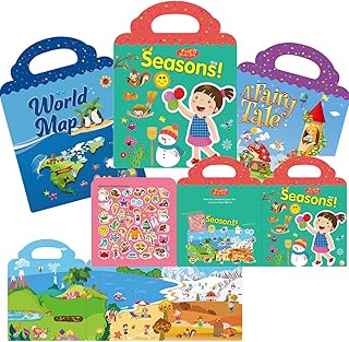 Books of reusable children's stickers, toys for girls and boys from 2 to 5 years old, birthday gifts.. Shop from anywhere in Nigeria and receive your DIAYTAR purchases at affordable prices within a week.