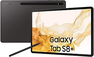 Samsung Galaxy Tab S8+ 5G 12.4 inches 256 GB, Gray, 3 -year manufacturer's warranty.. DIAYTAR NIGERIA delivers affordability and convenience to your doorstep within 8 days of purchase.