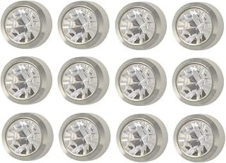 CAFLON TRUCK HIME GOOD EAR STUD EAR BUCKS 3MM APRIL C/Z white metal 12 زوج.. Enjoy low prices, wide selections, and reliable delivery with DIAYTAR Nigeria.