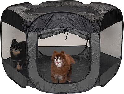 Dog tent for dogs and cats, dark green, game tent for dog dressage on the playground, outdoor and interior games, gray, XL, Fairhaven.. DIAYTAR NIGERIA: Where every search leads to affordable products delivered promptly across Nigeria.