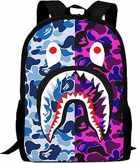 Shark Design backpack, 17 inch size, AK Mask, 3D camouflage printing for laptop, light, daily casual book bag.. Nigeria's most loved e-commerce platform delivers affordable shopping solutions to your doorstep.