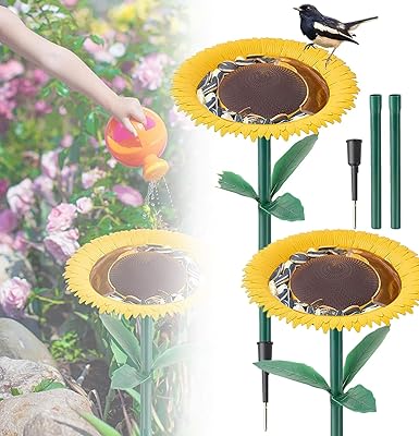 Heli Sunflower Bird Ease Outdoor Ease Flowers Decoration Piquets Garden Observation des Sauvages.. DIAYTAR NIGERIA: Where smart shoppers find everything they need at prices they can afford.