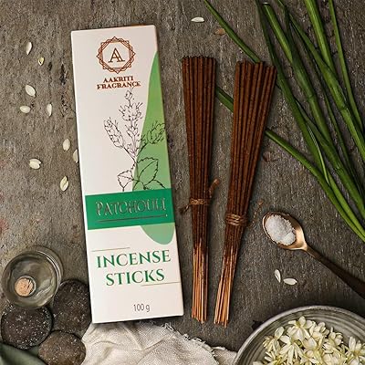 Akriti luxury natural invent sticks, pack of 100 grams (patchouli)... DIAYTAR NIGERIA brings the marketplace experience online with affordable and reliable delivery service.