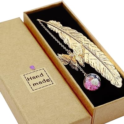 Metal brand Flume Flavari, birthday present for teachers, Mother's Day, butterfly bookmark for book lovers and mothers, back-to-school supplies.. DIAYTAR NIGERIA brings the marketplace home to you with affordable prices and delivery in 5-8 days.
