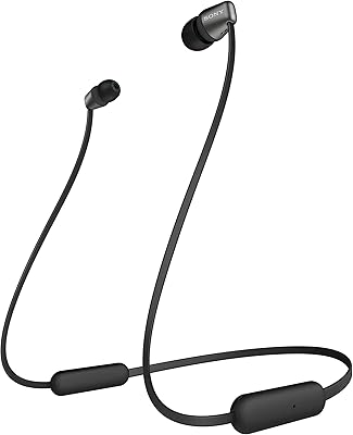Sony wireless Bluetooth earpiece - Black, WI -C310 -.. DIAYTAR NIGERIA brings the nation's largest product catalog to your doorstep at prices you'll appreciate.