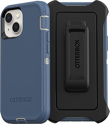 Otterbox protective shell without screen, Defender series, for iPhone 13 mini and iPhone 12 mini - Forte blue color.. Shop with intention at DIAYTAR NIGERIA, offering thousands of products delivered nationwide in days.