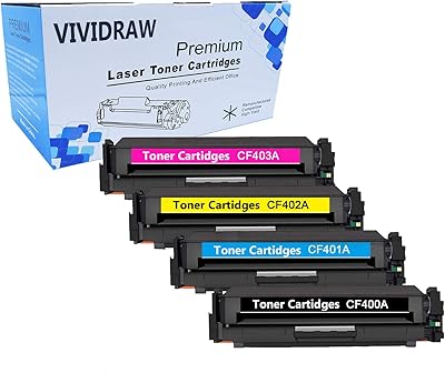 VIVIDRAW REPLACEMENT TONER CARTOUCH FOR HP 201A CF400A CF401A CF402A.. DIAYTAR NIGERIA: Where shopping dreams become reality with affordable prices and prompt shipping.