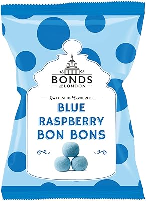 Original bonds of London Blue Raspberry Good Bags chews flavored with raspberry sprinkled with sugar imported from the United Kingdom England.. DIAYTAR NIGERIA brings the nation's largest product catalog to your doorstep at prices you'll appreciate.