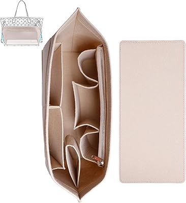 Doxo Interior bag organizer for handbags and basic shaping, set of 2, inner felt organist for oversized suitcase, 3-sized zipper bag organizer, is suitable for speedy neverfull mm and more (beige-Mix L).. Join millions of satisfied shoppers using DIAYTAR Nigeria every day.
