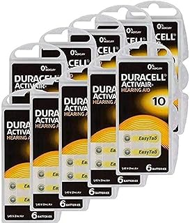 Battery for auditory device DURACEL 60 (size 10, yellow).. Your everyday shopping destination, DIAYTAR NIGERIA offers unbeatable value with quick delivery times.