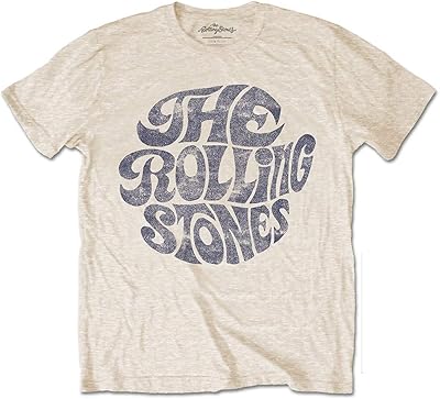 T-shirt with Rolling Stones Vintage 70's for men, beige, one size.. Discover the convenience of DIAYTAR NIGERIA's vast e-commerce platform with delivery in just 5-8 days.