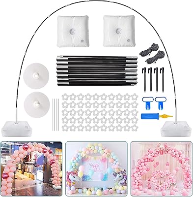 Support Kit for Balloons Adjustable Colchik Adjustable Water, Balloons Filled, Balloons, Folded Glass Column, Pump Support for Diploma, Wedding and Birthday Party.. One platform, all your needs — DIAYTAR Nigeria delivers quickly.