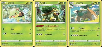 Torterra 008/172 shiny stars - Rare - Lot of 3 Pokémon Evolution cards - Grotle Turtwig.. Your digital shopping destination, DIAYTAR NIGERIA combines variety with affordability and quick delivery.