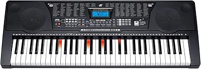 Musical keyboard piano with 61 light mk-825 light keys.. Explore fashion, tech, home goods, and more on DIAYTAR Nigeria — always affordable, always fast.