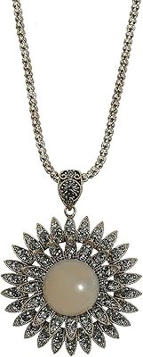 Elegant jewelry necklace in women's moonstone, long semi-precious sunflower stone chain.. Transform your shopping experience with DIAYTAR NIGERIA's vast product selection delivered at unbeatable prices.