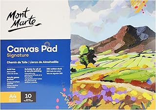 Painting on canvas Monte Marte - 280 g/m2, 10 sheets, A4 (white).. DIAYTAR NIGERIA: Where every Nigerian finds affordable products delivered within the week.