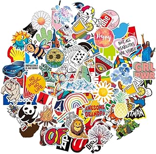 Set of 100 varied stickers for adult adolescents boys and girls in vinyl.. Enjoy low prices, wide selections, and reliable delivery with DIAYTAR Nigeria.