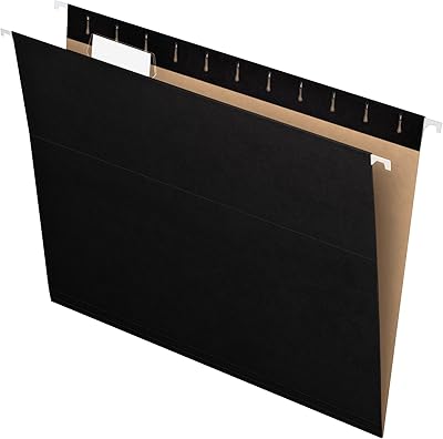 Pedaflex recycled suspended files, letter format, black, 1/5 piece, 25/box (81605).. More than a store — DIAYTAR Nigeria is your shopping partner.