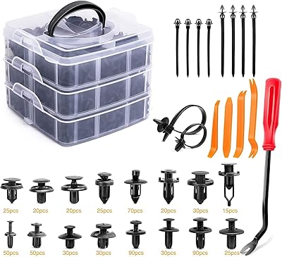 620 Parts of car guard clips, set of 16 sizes of plastic puff prints, the most popular automatic thrust pin for GM Ford Toyota Honda Acura Chrysler.. Your home for smart shopping — DIAYTAR Nigeria delivers fast and cheap.