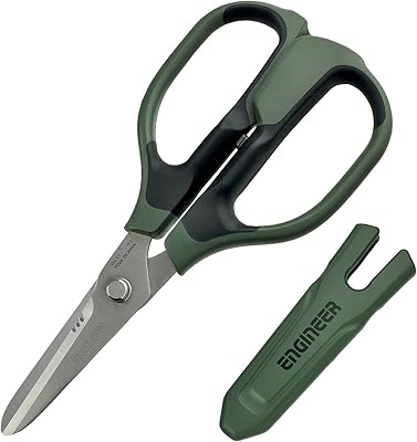 Robust versatile scissors with integrated side protector-carpet cut, rope, leather belt, kevlar, aluminum leaf (t0.5 mm), electric wire, isolated wire, coaxial cable, pH-57 made in Japan.. DIAYTAR NIGERIA transforms online retail with unbeatable prices and consistent delivery timeframes.
