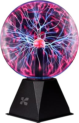 Katzco 8 inch plasma ball - static electricity in a vacuum pressurized glass ball - lightning of the thunder nebula, socket - for parties, decorations, accessories, house, engineering and.. Order now, relax later — DIAYTAR Nigeria ships in 5 to 8 days.
