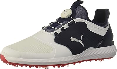 Puma golf shoes for men with the word power adapt printed on it and designed with ignite foam and a lace disc on the outsole.. Shop smart, shop DIAYTAR - Nigeria's most affordable e-commerce platform with nationwide delivery.