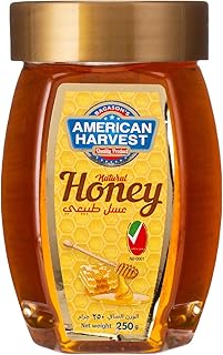 Hexagonal natural honey pot American Harvest | Without dairy products without nuts and gluten.. Shop smarter with DIAYTAR NIGERIA's diverse marketplace and budget-friendly nationwide delivery.