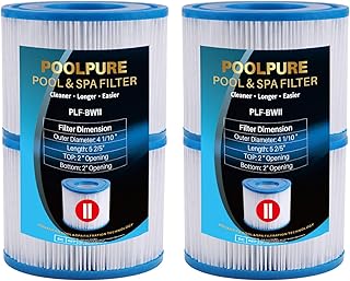Title II Poolpure replacement filter cartridge for pool filter and Bestway Flowclear, pack of 4.. DIAYTAR NIGERIA: Your partner in affordable online shopping with reliable 5-8 day shipping nationwide.