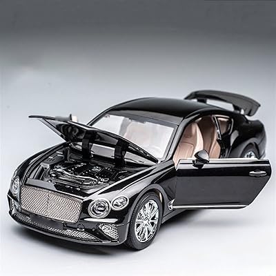 Model of car -molded car pressure in pressure on pressure, high simulation, light toy, children's birthday gift 1:24 for bentley and continental gt (color: black).. Experience retail therapy without the financial stress at DIAYTAR NIGERIA's affordable e-commerce platform.