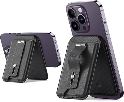 ESR Magsafe portfolio (halo lock), gio wallet iPhone all holder, black, magnetic.. DIAYTAR NIGERIA: Your affordable shopping destination with thousands of products delivered in days.