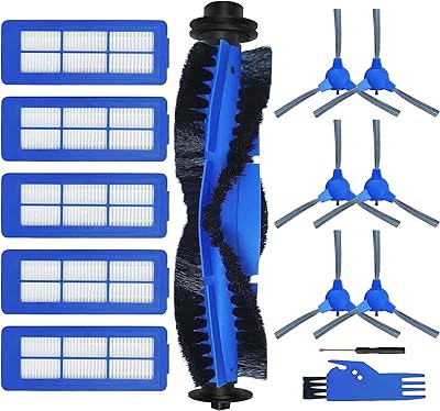 UNXTON 5 Unibody filters 6 Side brushes 1 rotary brush 1 Cleaning tool, compatible spare parts with EUFY ROBOVAC 11 S MAX, 15 C Max, 30 C Max, G20, G30, G30 EDGE, G32 Pro.. Discover endless possibilities with DIAYTAR NIGERIA's comprehensive catalog and budget-friendly delivery.