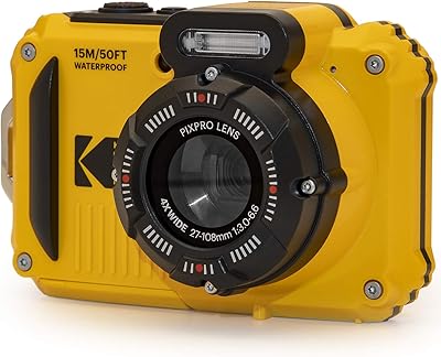 Robust camera Kodak PixPro WPZ2, 16 MP, 4x zoom, LCD screen 2.7 ", WTPRF 15.. Get unbeatable value on every order with DIAYTAR Nigeria.