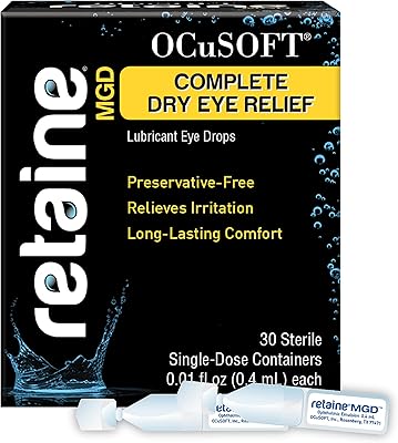 Ocusoft retin mgd eye emulsion, milky white solution, 30 disposable containers, 10 ml.. Experience the DIAYTAR difference with our vast product selection and delivery within 5-8 days.