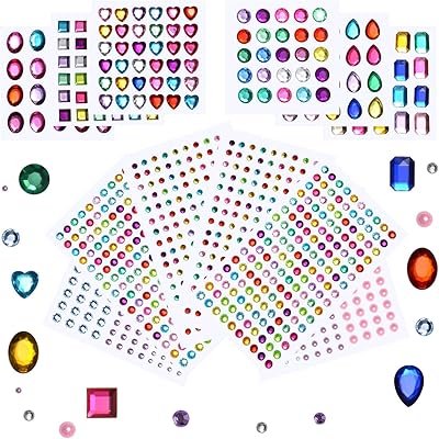 Linen stickers sticker rhinestones, 1141 Pieces Precious stones Crafts Crisal jewelry for DIY.. Skip the traffic, shop online — DIAYTAR Nigeria brings it to you.