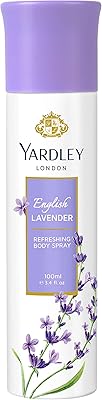 Body spray flavored with english lavender yardley for women refreshing with relaxing