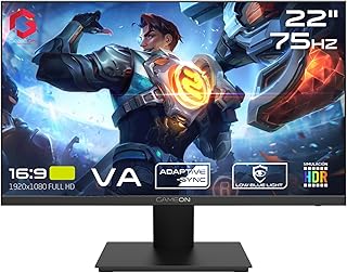 Flat gameon gob22fhd75va flat game instructor, 22 inch fhd, 75 hz, va, fixed