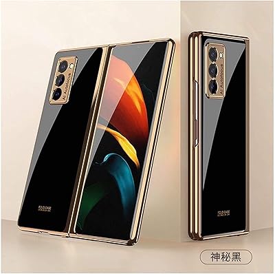 Galaxy Z Fold 2 mobile shell with a new thin design for the Galaxy Fold 2, complete 360 ​​degree protective shell for the Samsung mobile (black gold).. Nigeria's most diverse e-commerce platform delivers quality and affordability to your doorstep in 5-8 days.