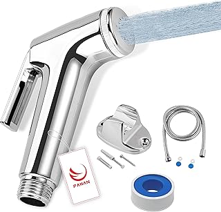 Fahhan Shattaf ensemble, portable shattaf sprayer with adjustable water pressure control, 59 -inch shattaf hose for toilet washing, baby fabric layer for baby bathroom with complete accessories.. Your digital shopping companion, DIAYTAR NIGERIA offers exceptional value with delivery in less than 8 days.
