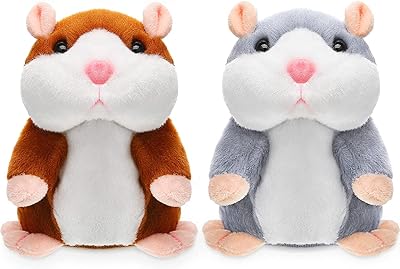 Interactive hamster toy speaking 2 pieces repeat what you say.. DIAYTAR NIGERIA connects Nigerians with quality products at affordable prices, delivered in 5-8 days nationwide.
