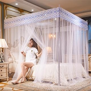 4 stickers for rectangular bed sky, 3 side openings for princesses. Square mosquito net including tents and frames, C, full size.. DIAYTAR NIGERIA makes online shopping accessible to all with budget-friendly prices and reliable delivery.