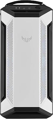 The ASUS TUF GAMING GT501 White Edition box supports up to EATX with metal front panel, side glass side glass panel, 120 mm RGB fan, 140 mm PWM fan, reserved thermal dissipator space and USB 3.1 Gen 1.. DIAYTAR NIGERIA: Where shopping meets satisfaction with affordable prices and prompt delivery services.